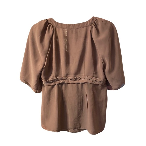BCBGMAXAZRIA PEASANT STYLE BLOUSE - Picture 2 of 4